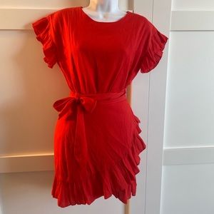 Etophe studios / red orange / dress / S / NWOT